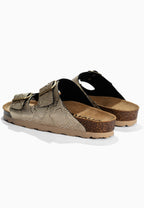 Bali Gold 2-Strap Sandals