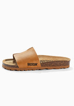Djila Camel 1-Strap Sandals