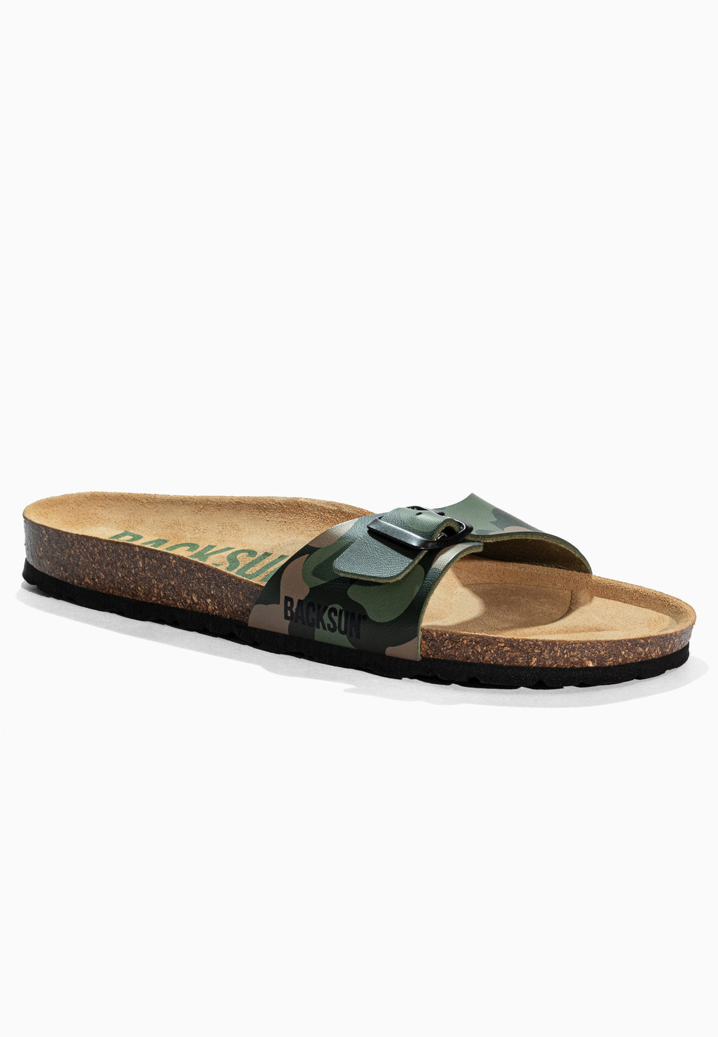 Sandales 1 Bride Paris Kaki Camouflage