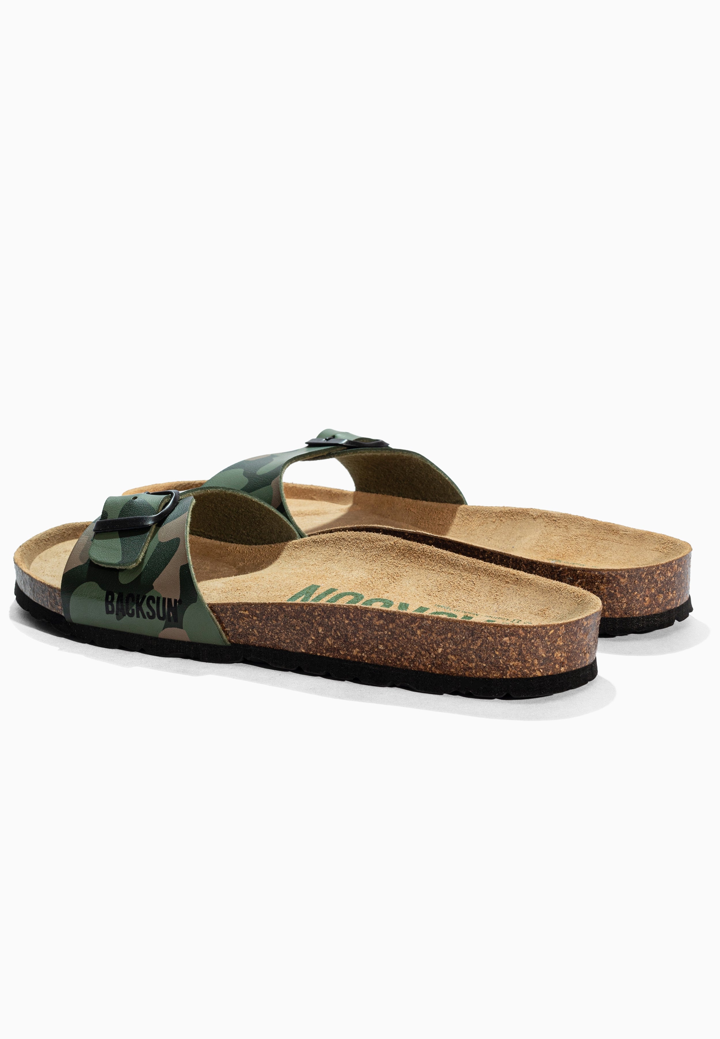 Sandales 1 Bride Paris Kaki Camouflage