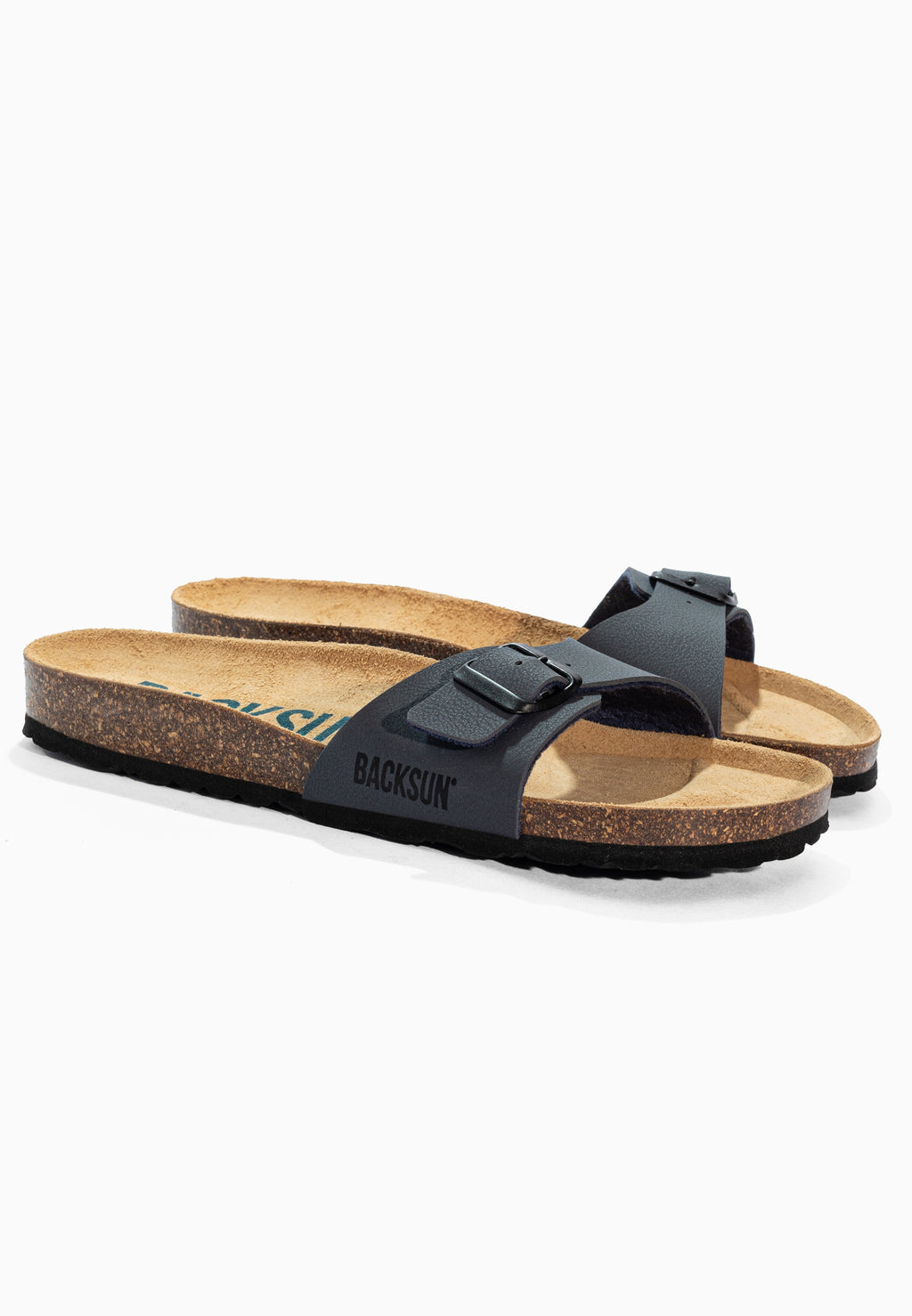 Sandales 1 Bride Paris Bleu marine