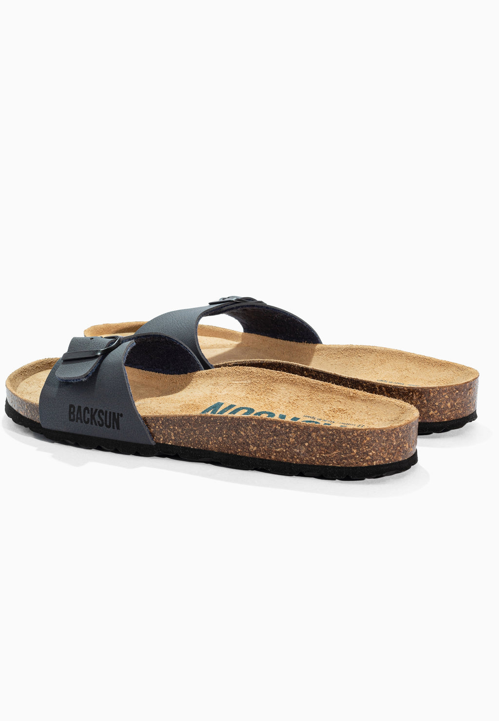 Sandales 1 Bride Paris Bleu marine
