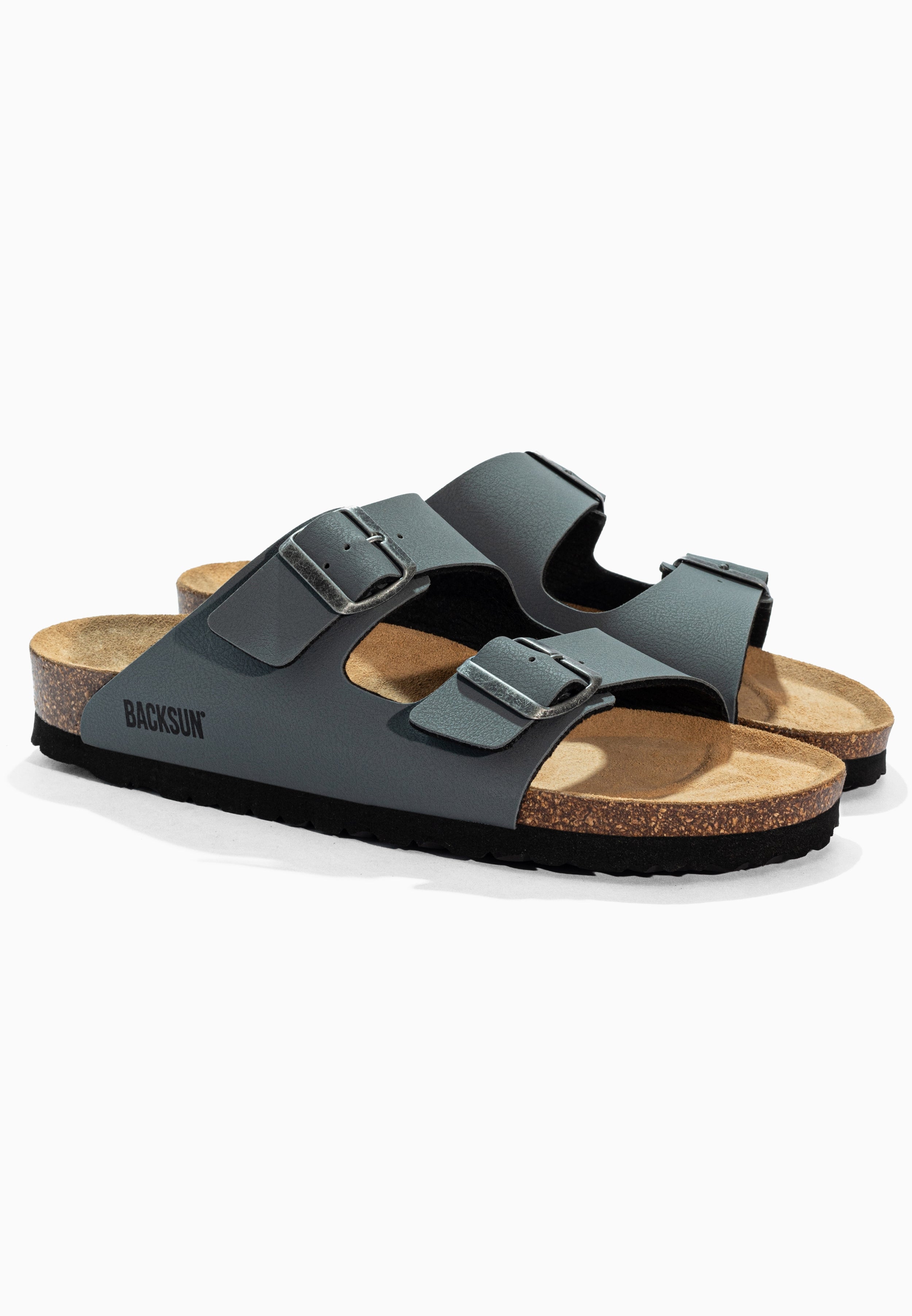 Sandales 2 Brides Bali Gris