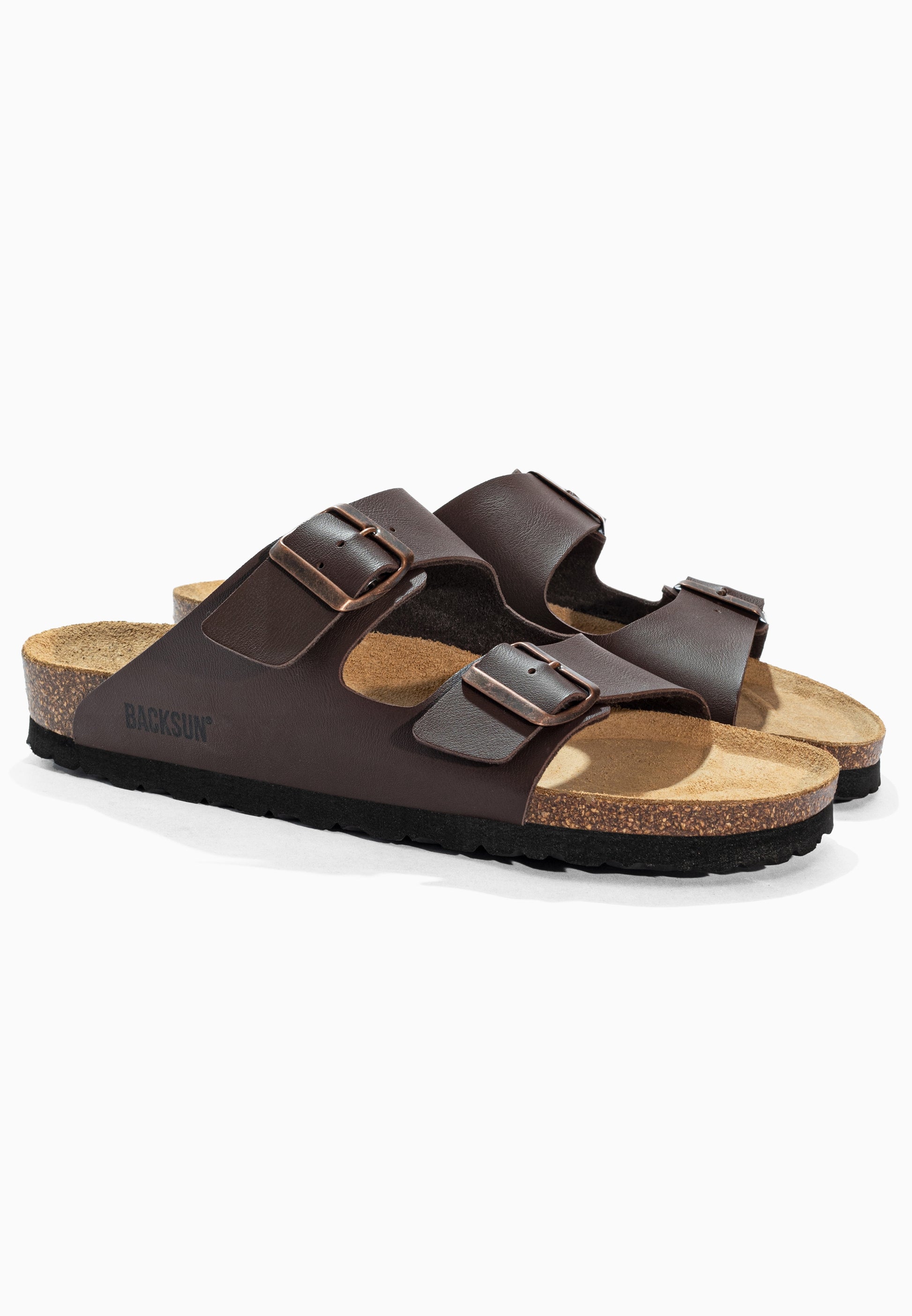 Sandales 2 Brides Bali Marron