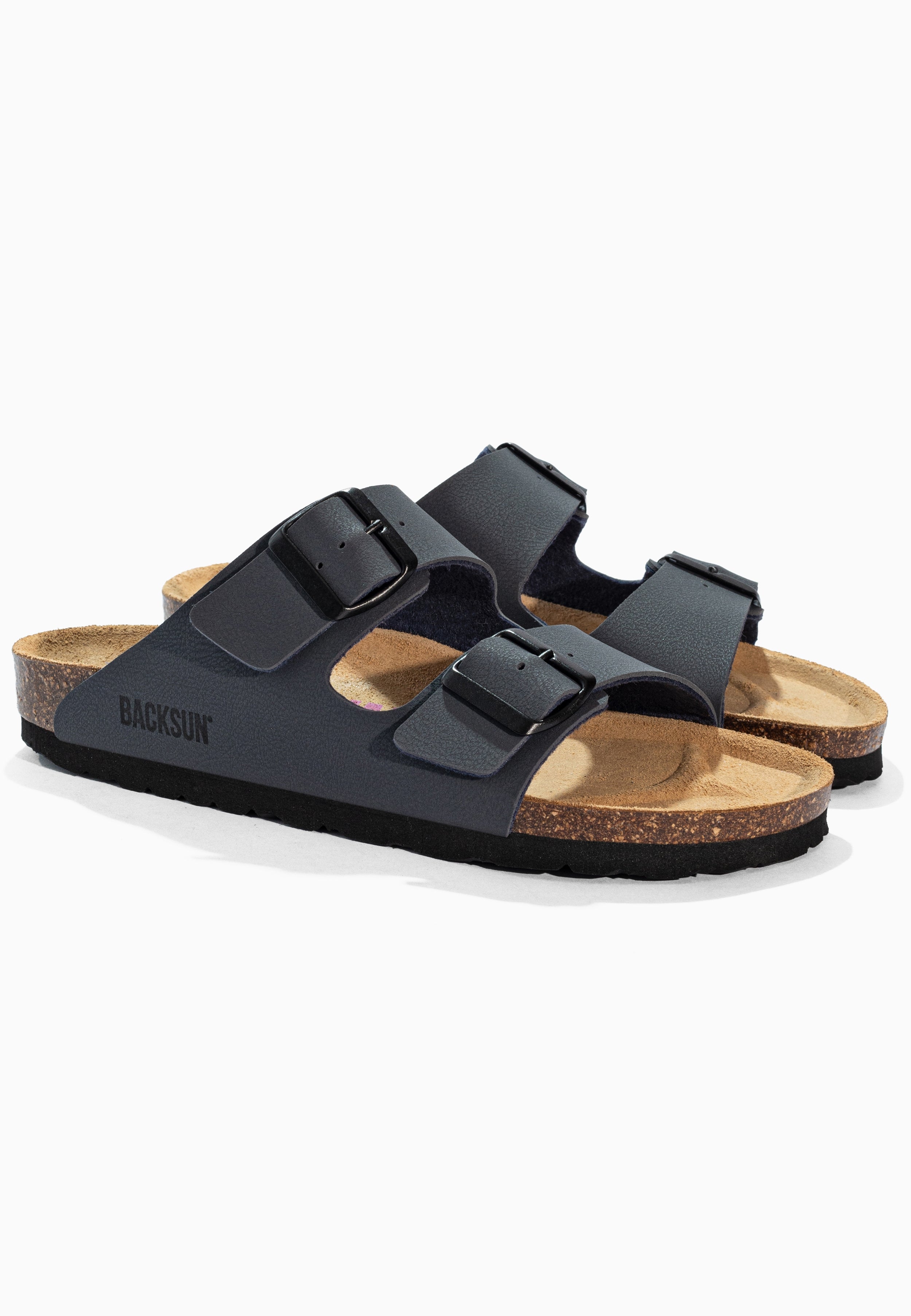 Sandales 2 Brides Bali Anthracite