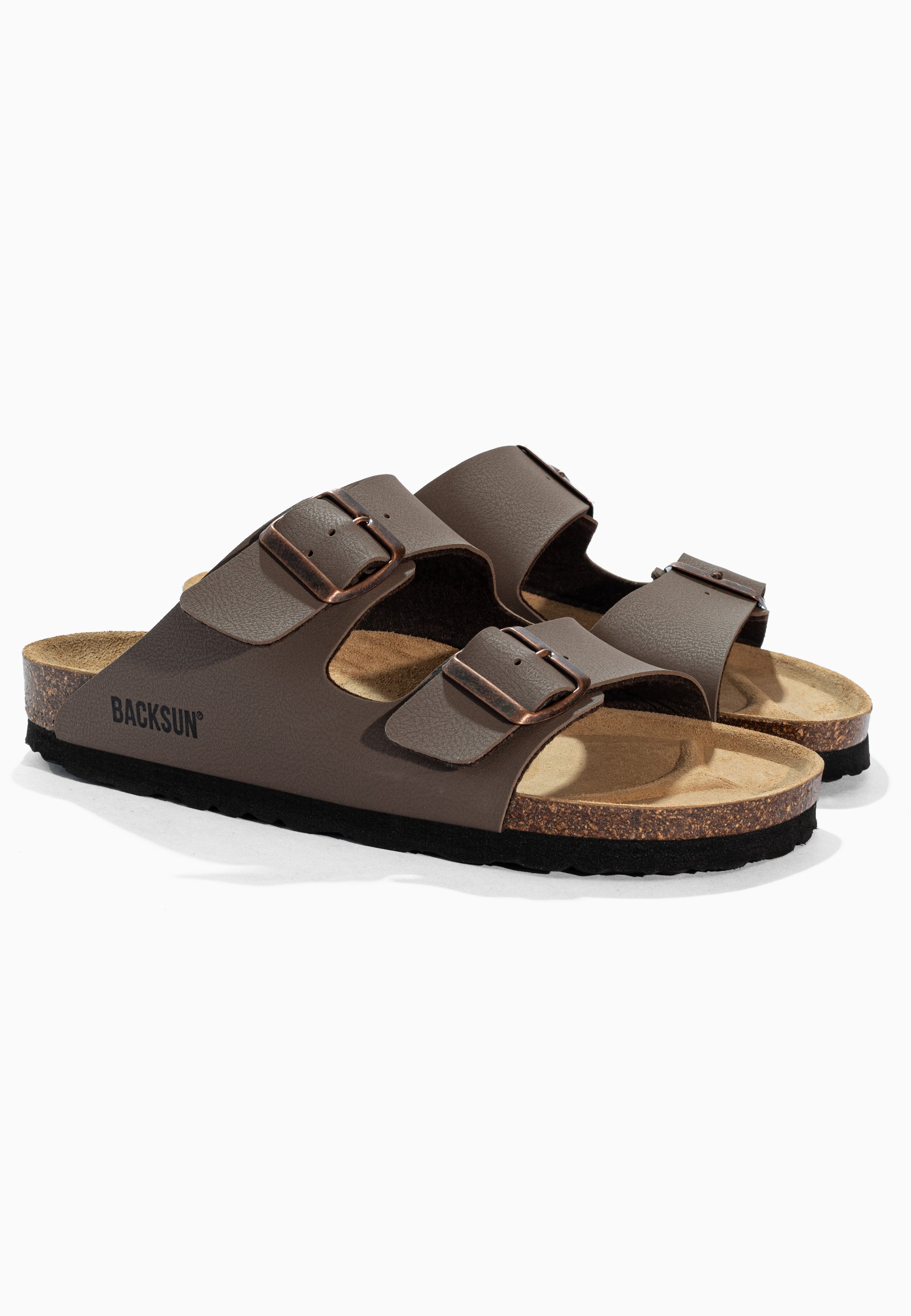 Sandales 2 Brides Bali Taupe