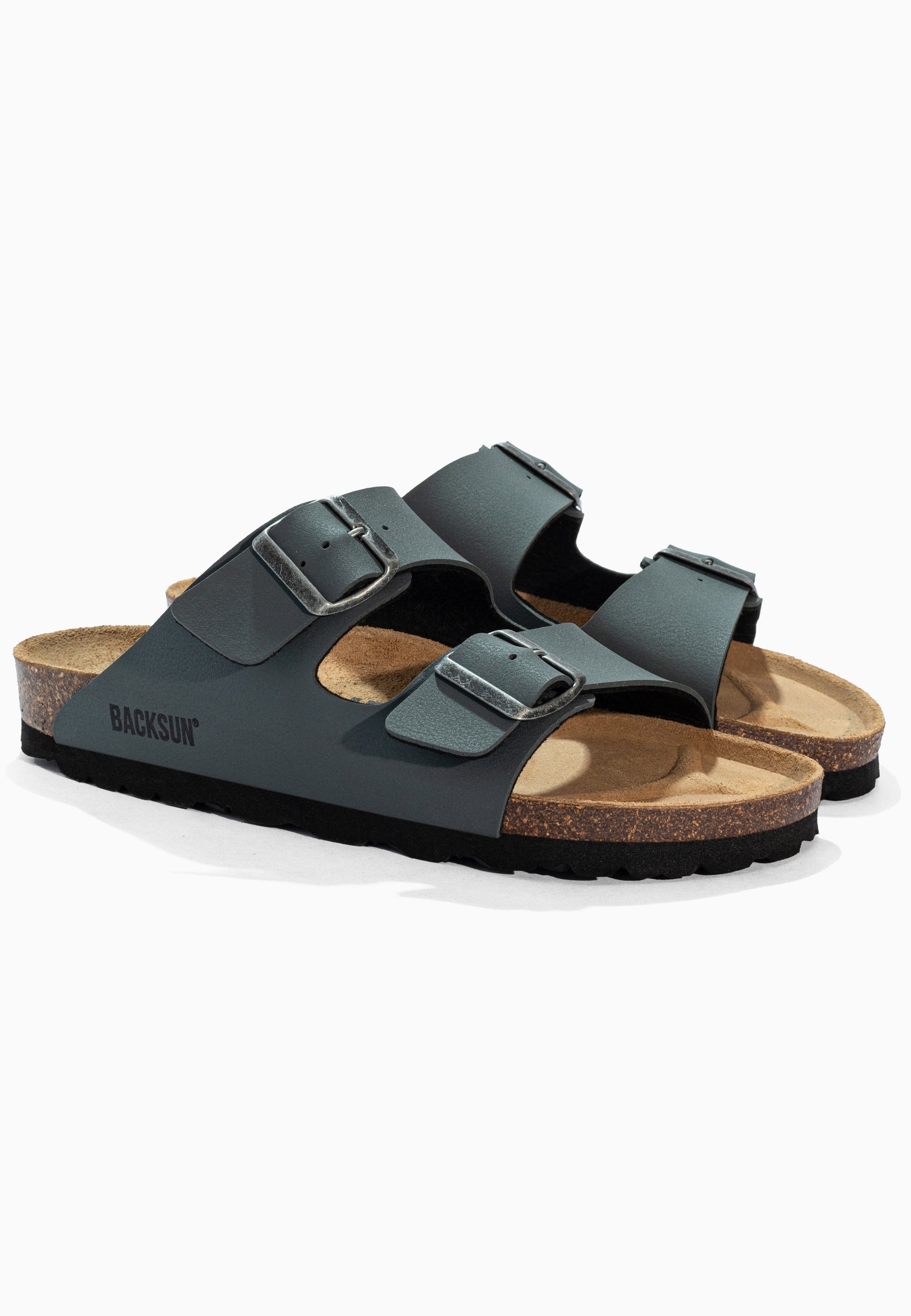 Sandales 2 Brides Bali Gris