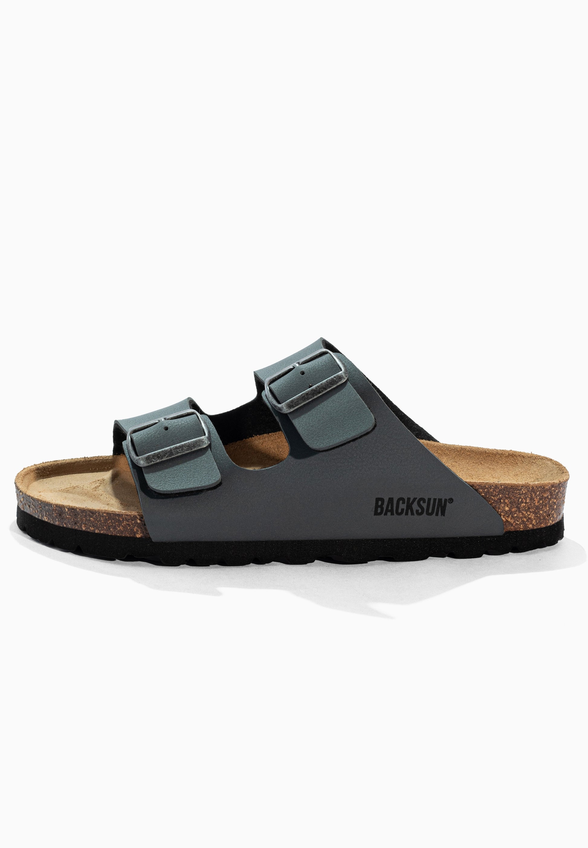 Sandales 2 Brides Bali Gris
