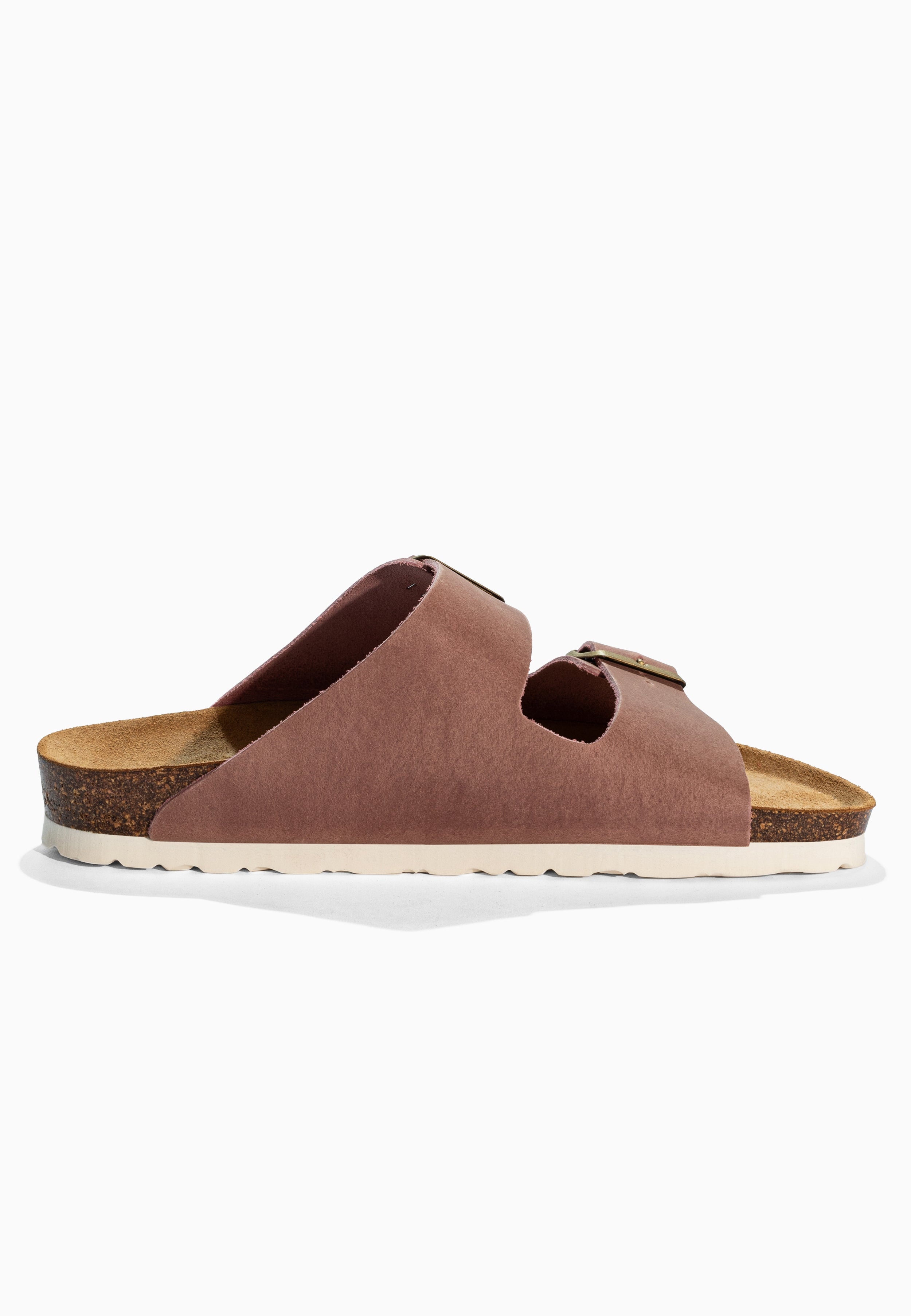Sandales 2 Brides Bali Rose  en Cuir