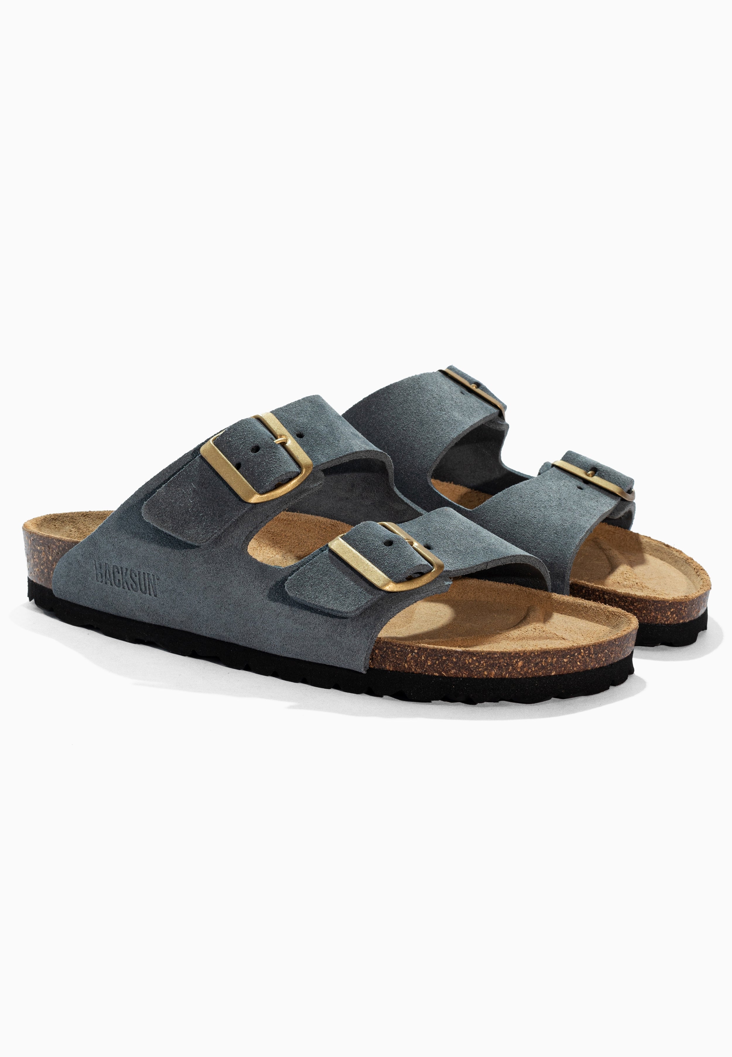 Sandales 2 Brides Bali Gris