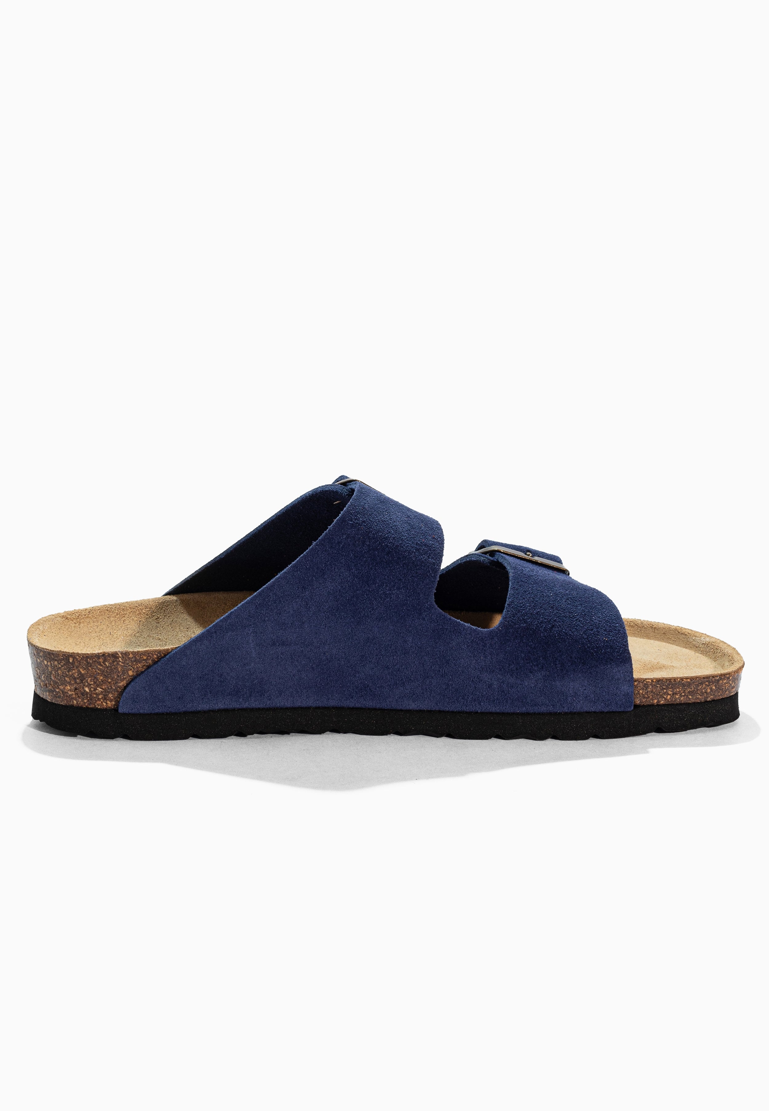 Sandales 2 Brides Bali Bleu marine en Cuir Suédé