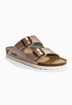 Bali Roségold 2-Riemen-Sandalen