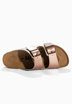 Bali Roségold 2-Riemen-Sandalen