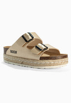 Gwana Gold Platform Sandals