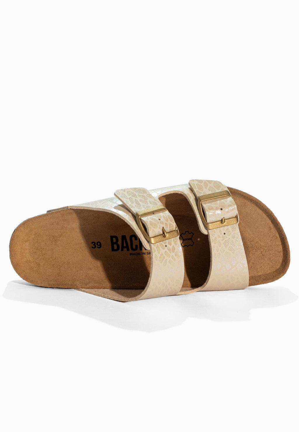 Sandales 2 Brides Bali Beige
