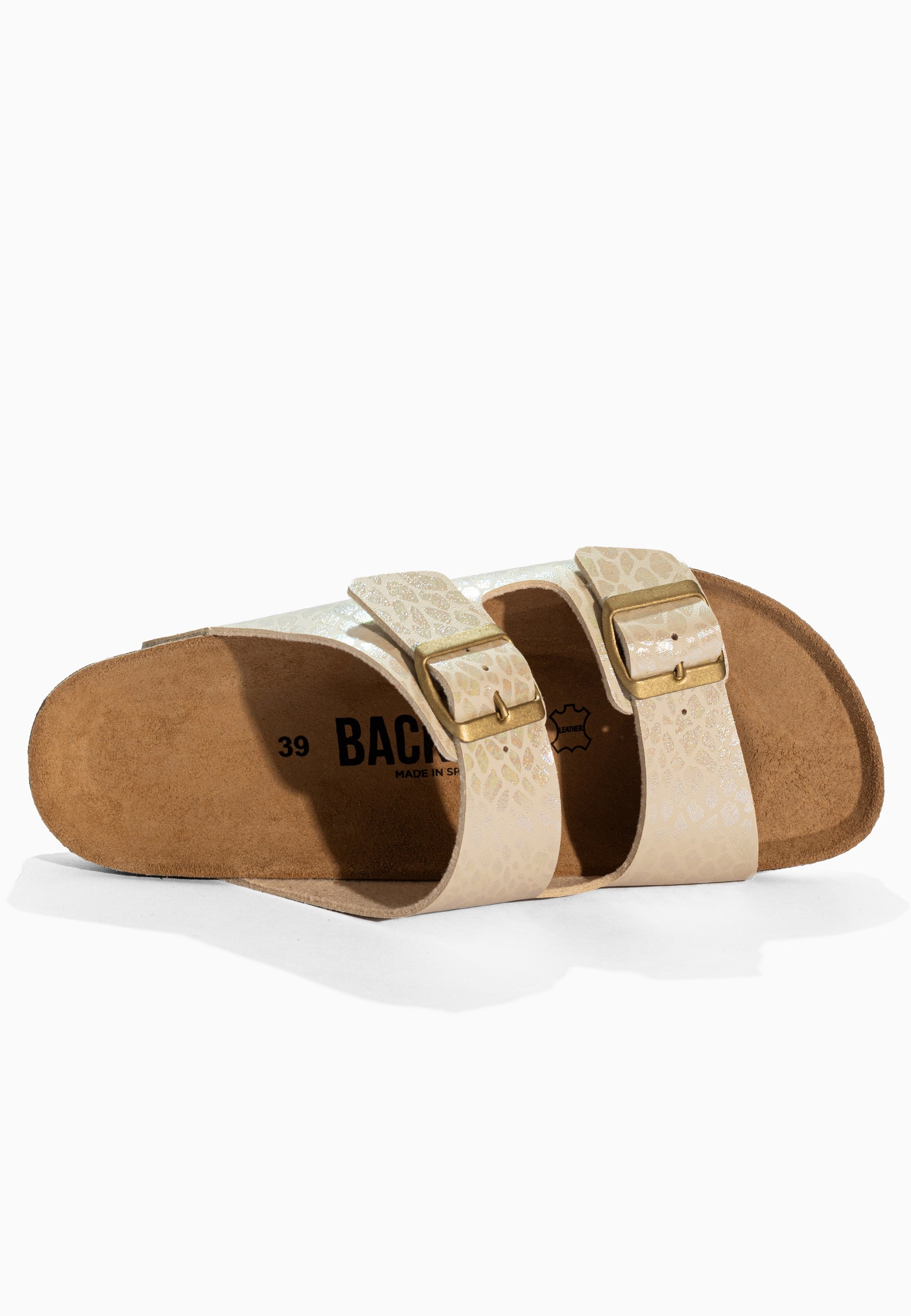 Sandales 2 Brides Bali Beige
