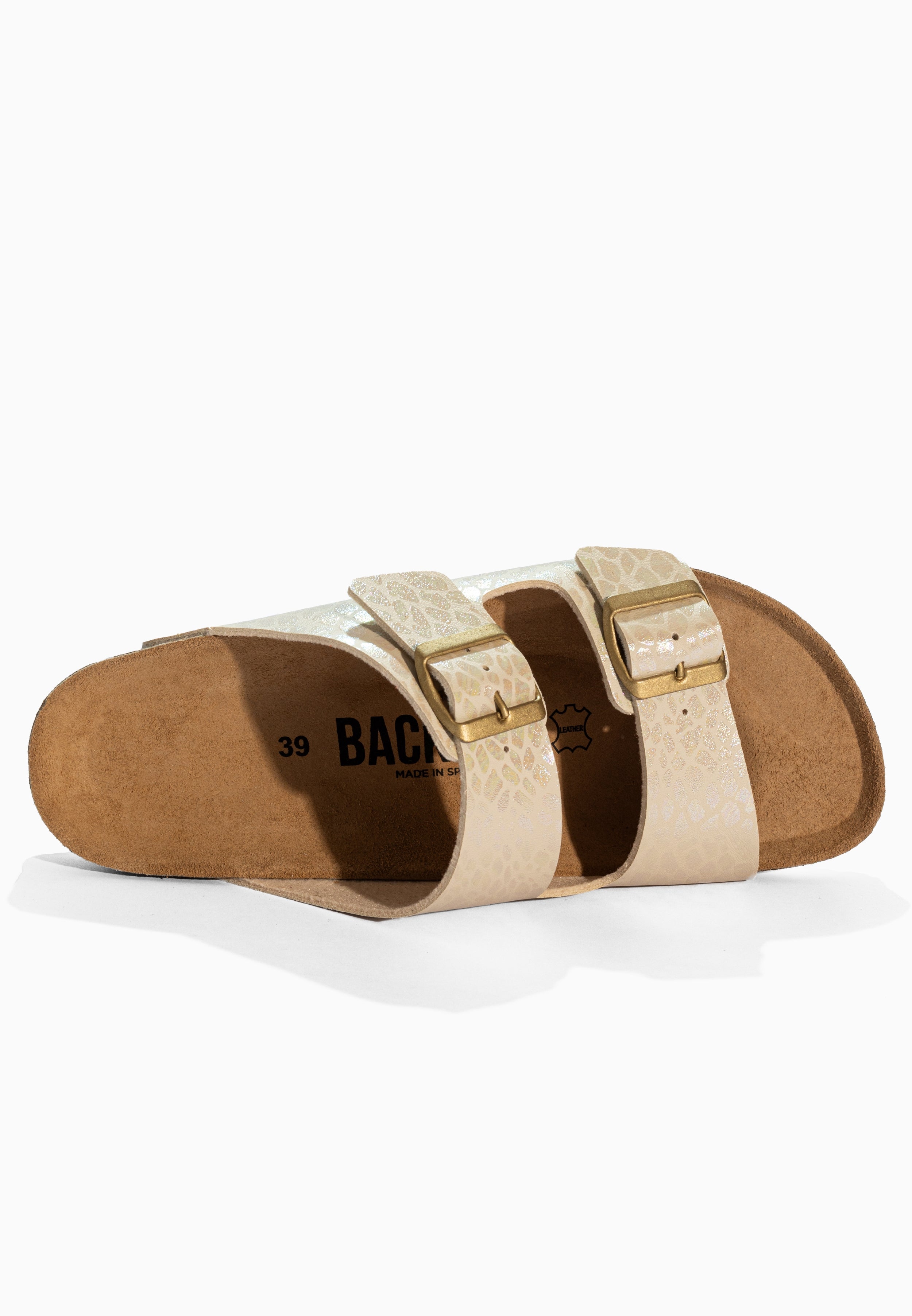 Sandales 2 Brides Bali Beige