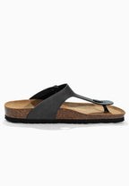 Singapore Anthracite Toe-Thong Sandals