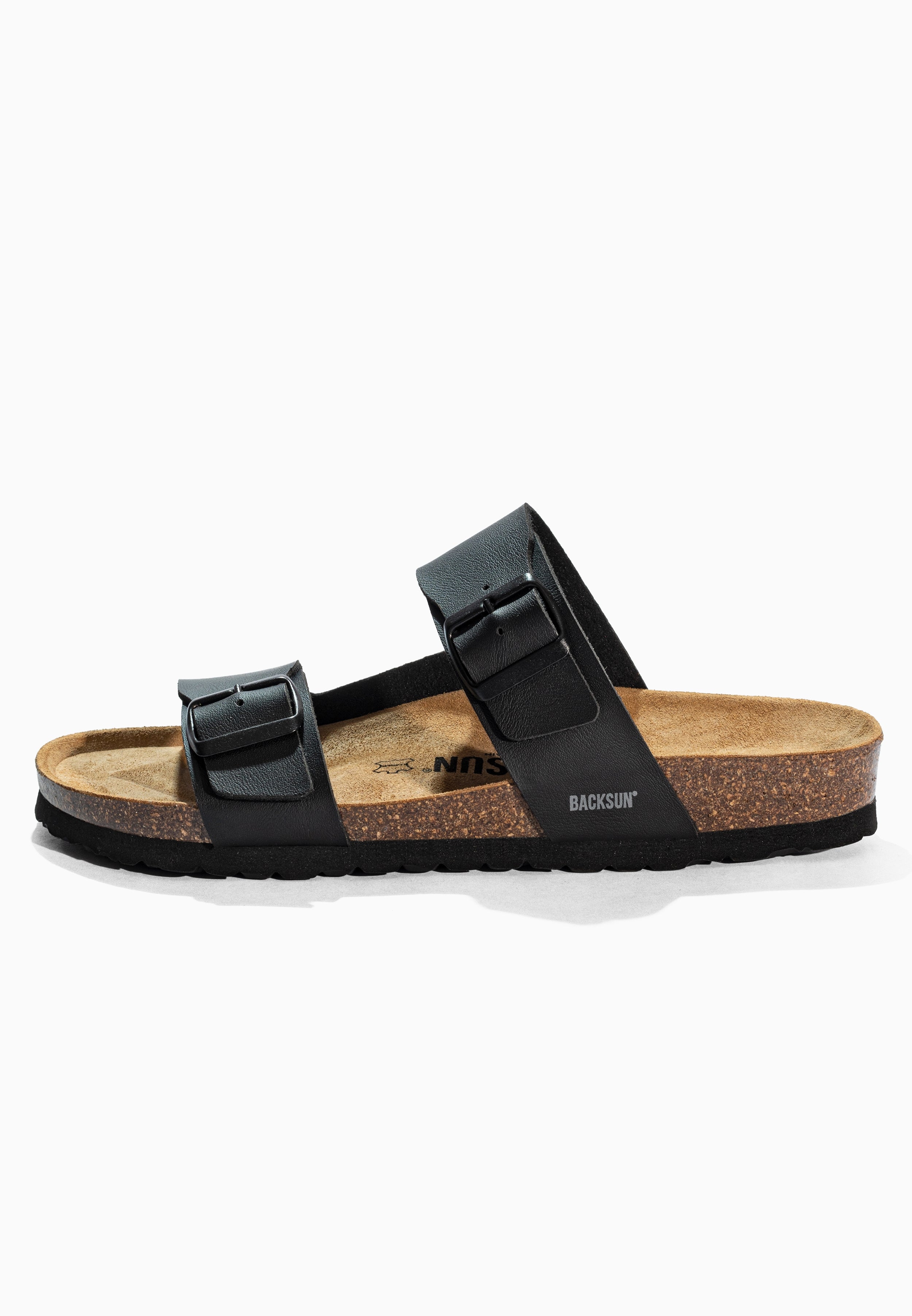 Sandales 2 Brides Messine Noir