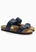 Sandales 2 Brides Messine Bleu marine