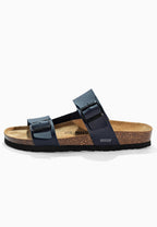 Sandales 2 Brides Messine Bleu marine