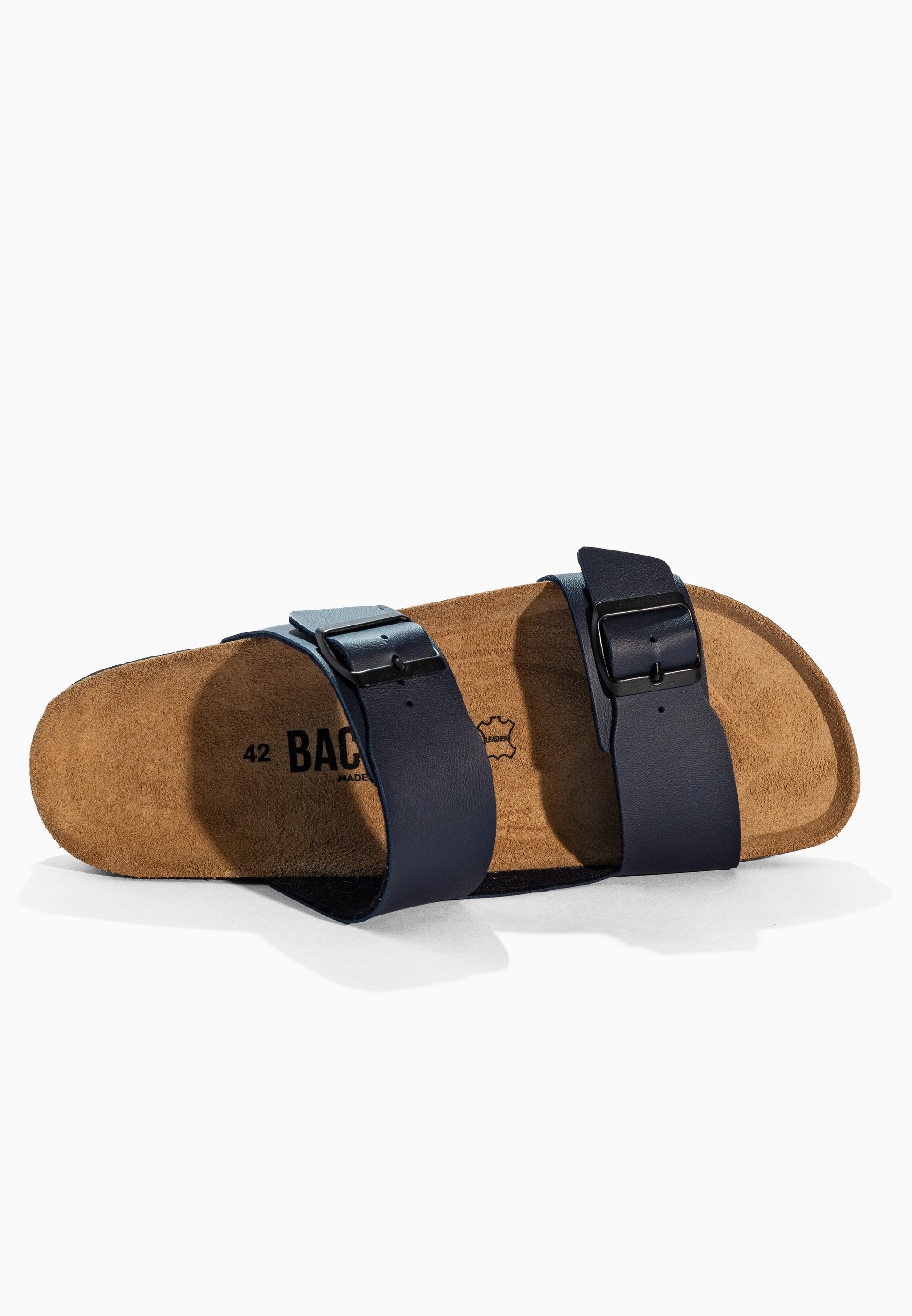 Sandales 2 Brides Messine Bleu marine