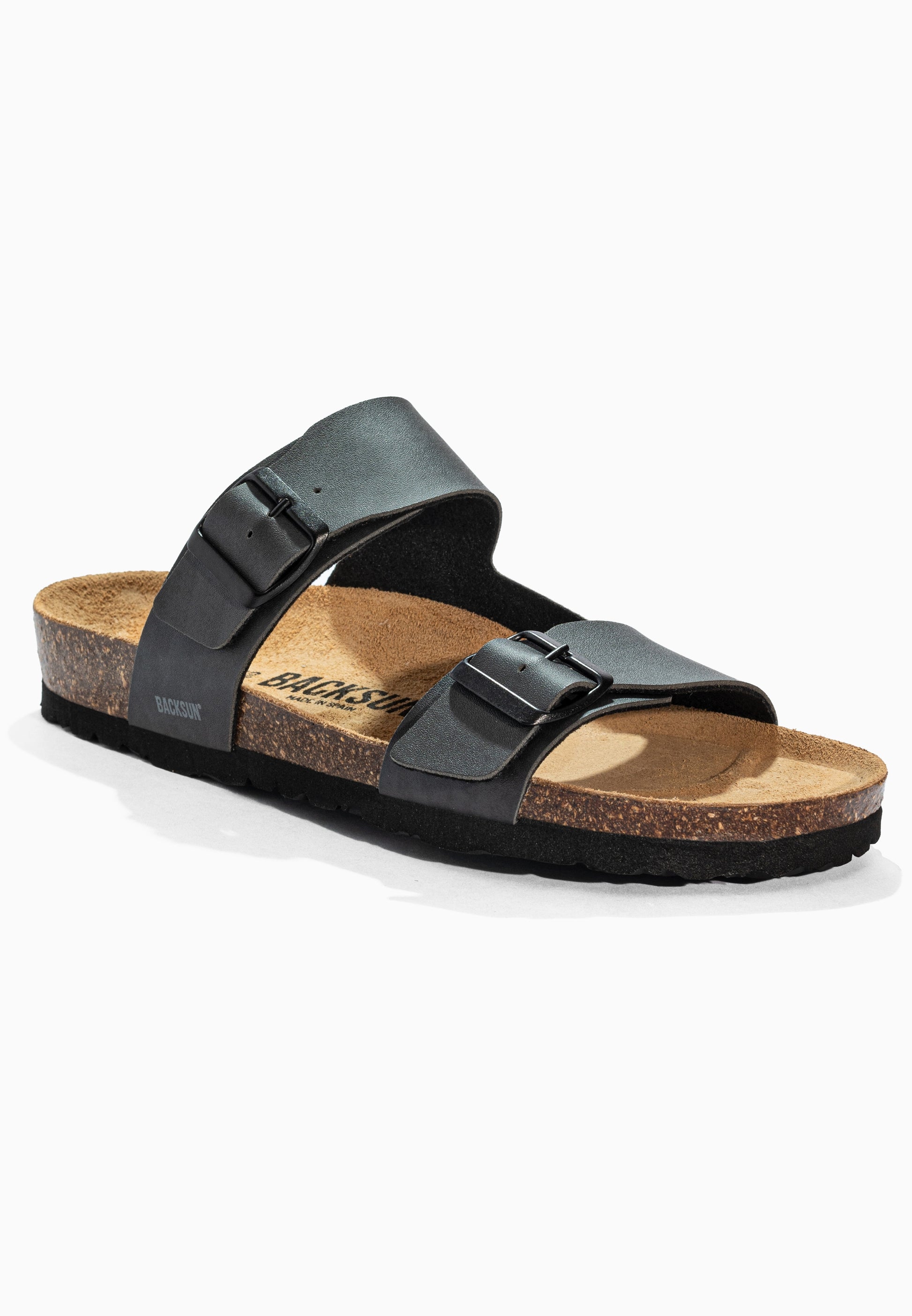 Sandales 2 Brides Messine Anthracite