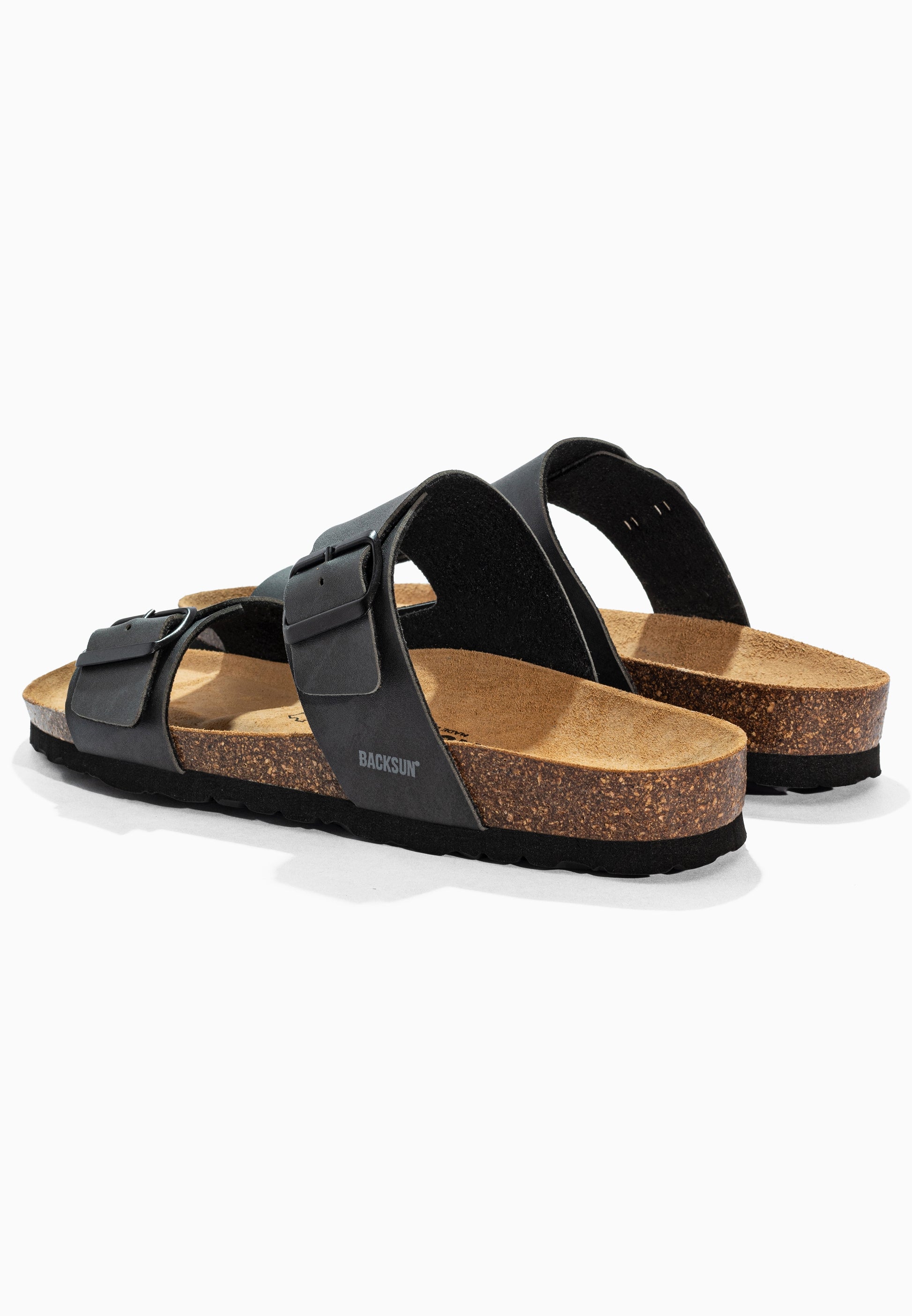 Sandales 2 Brides Messine Anthracite