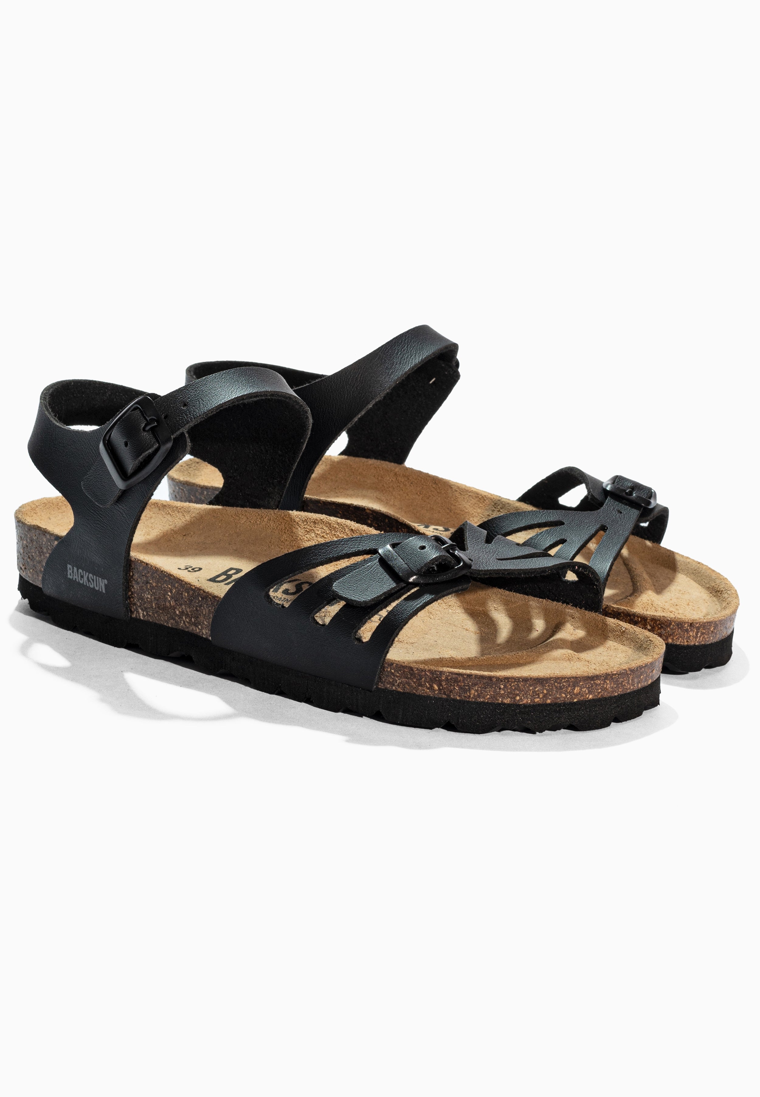 Sandales Multi-Brides Rio Noir