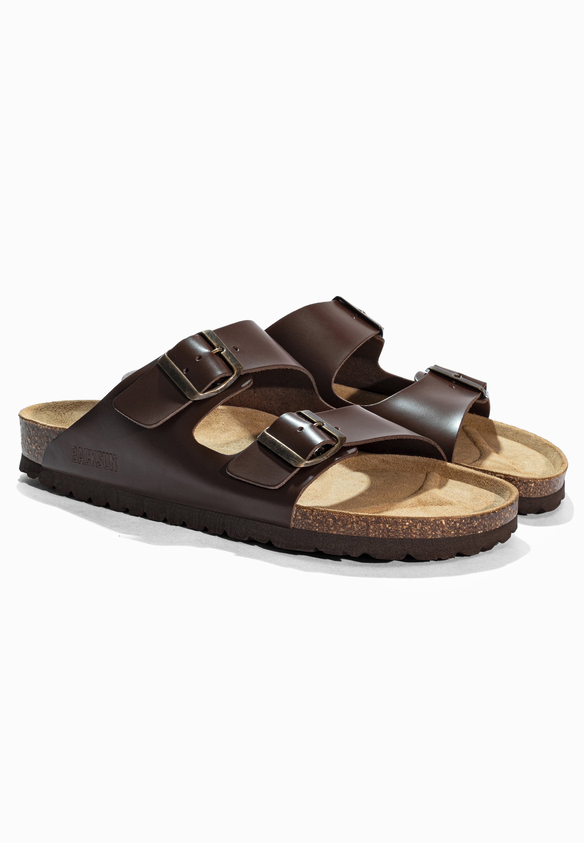 Sandales 2 Brides Bali Marron