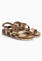Sandales Multi-Brides Enora  Rose Doré