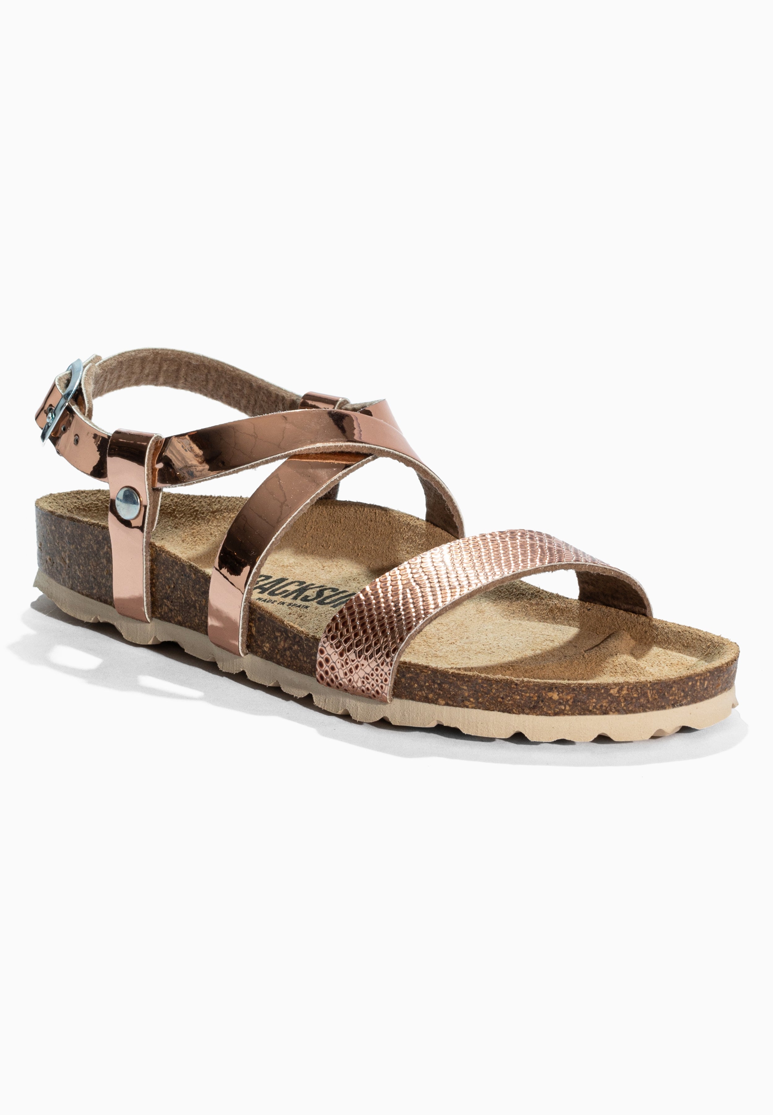 Sandales Multi-Brides Enora  Rose Doré