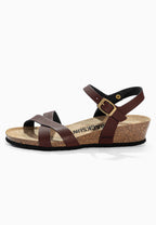 Sandales Compensées et Semi-compensées Nalec Marron