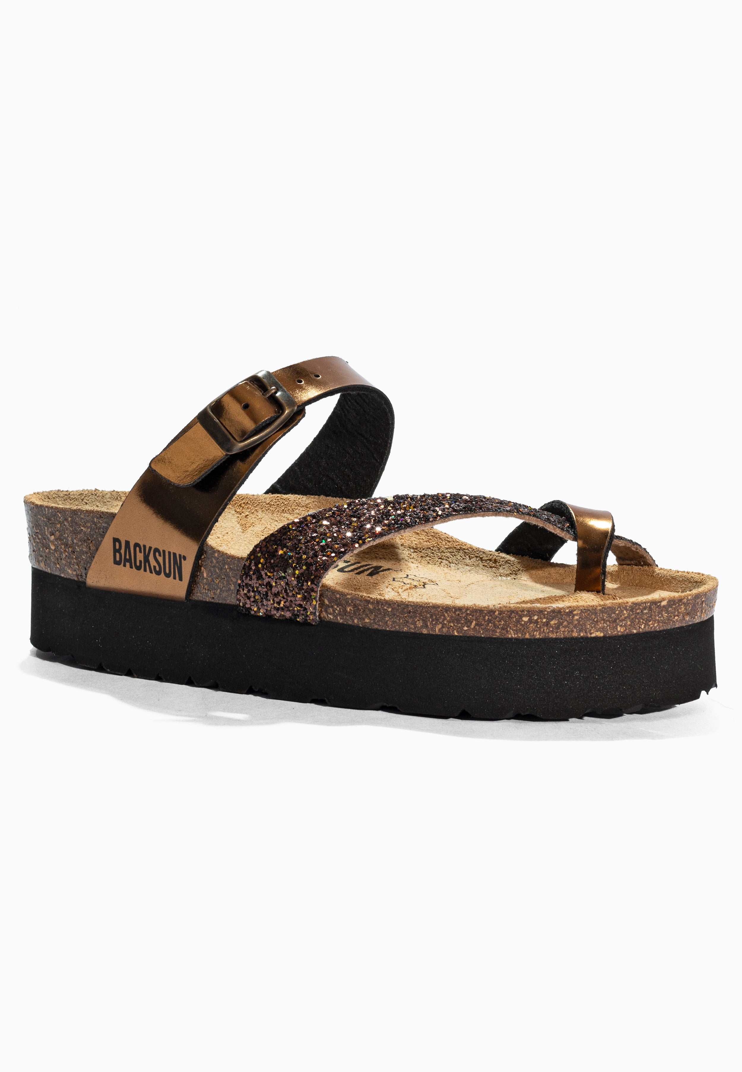 Sandales à Plateforme  Andy Bronze
