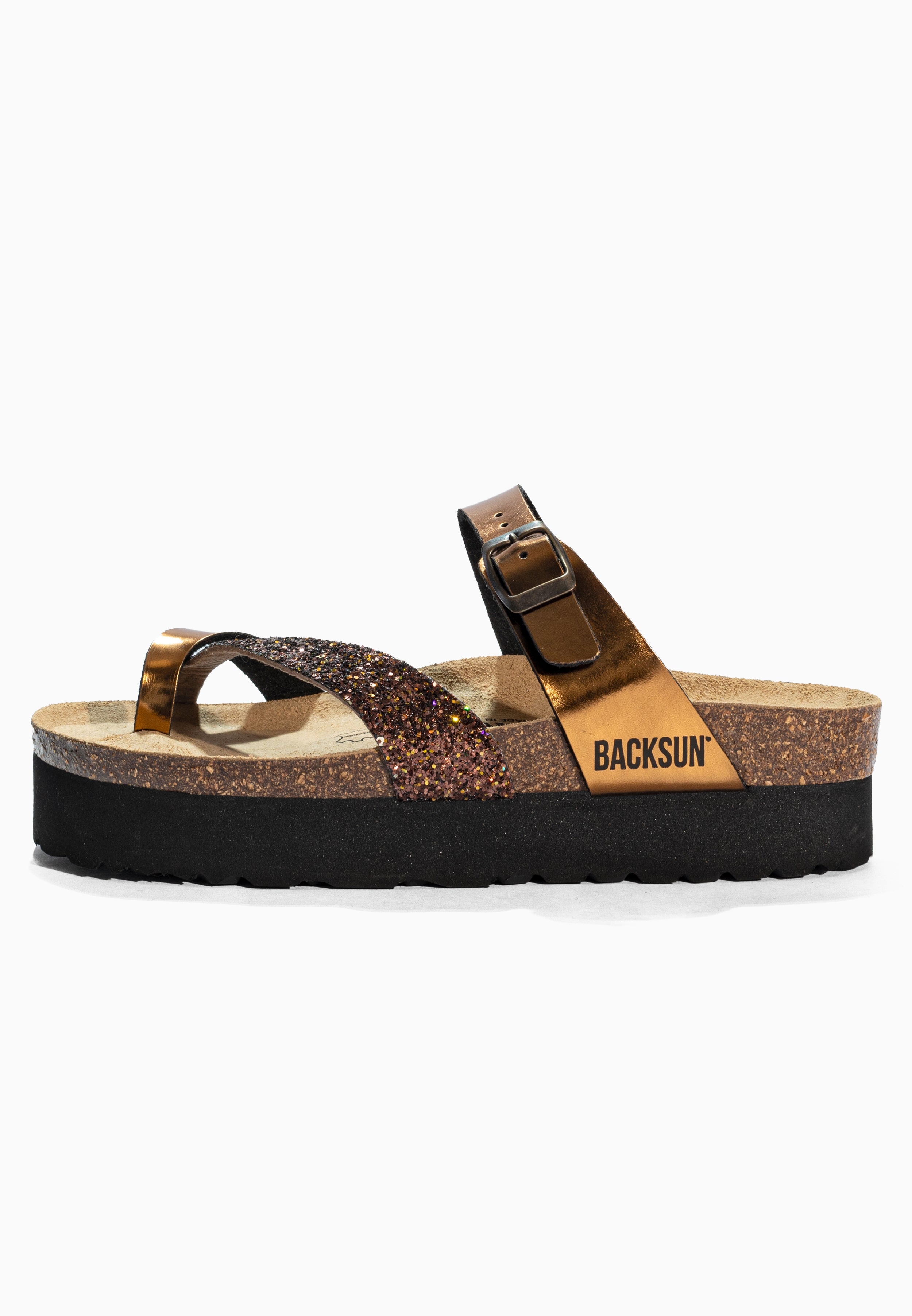 Sandales à Plateforme  Andy Bronze