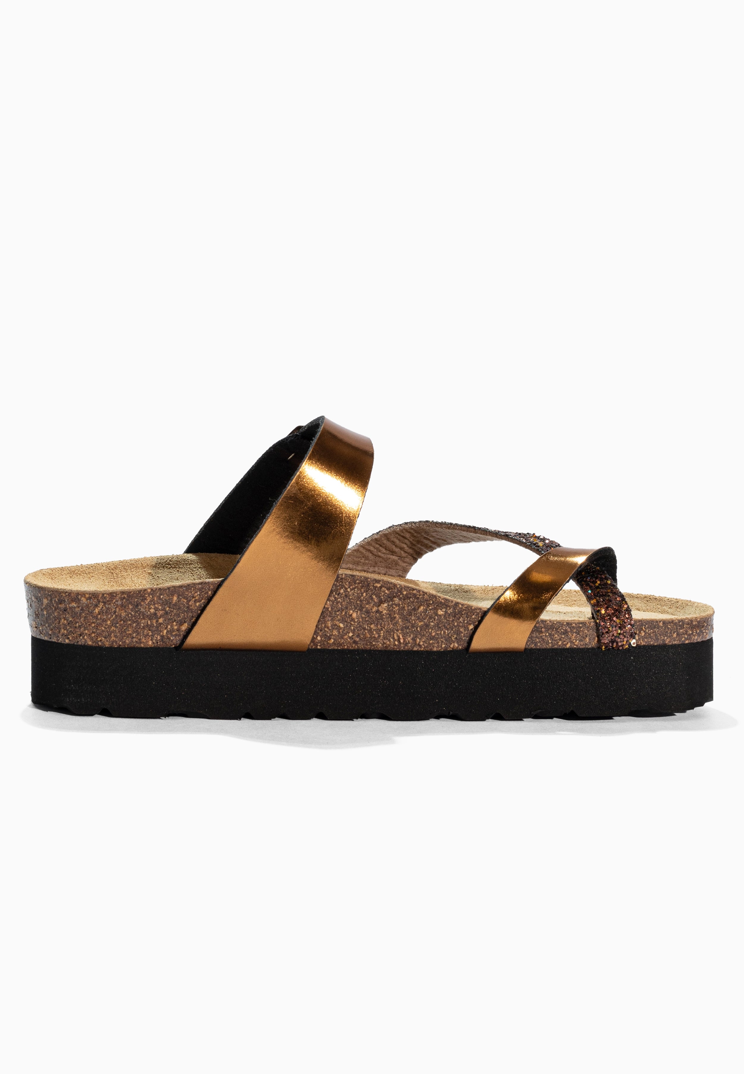 Sandales à Plateforme  Andy Bronze