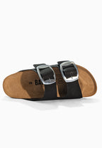 Londrina 2-Riemen-Sandalen Schwarz