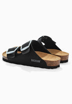 Londrina 2-Riemen-Sandalen Schwarz