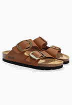 Sandales 2 Brides Londrina Camel