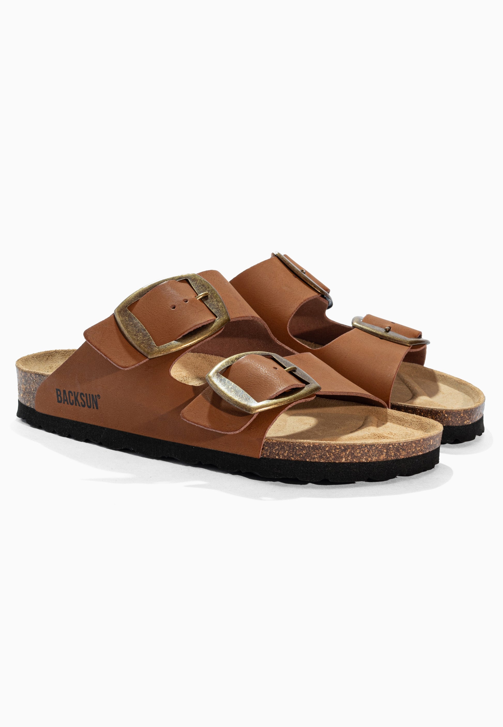 Sandales 2 Brides Londrina Camel