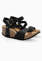 Sandales Compensées et Semi-compensées Mael Noir