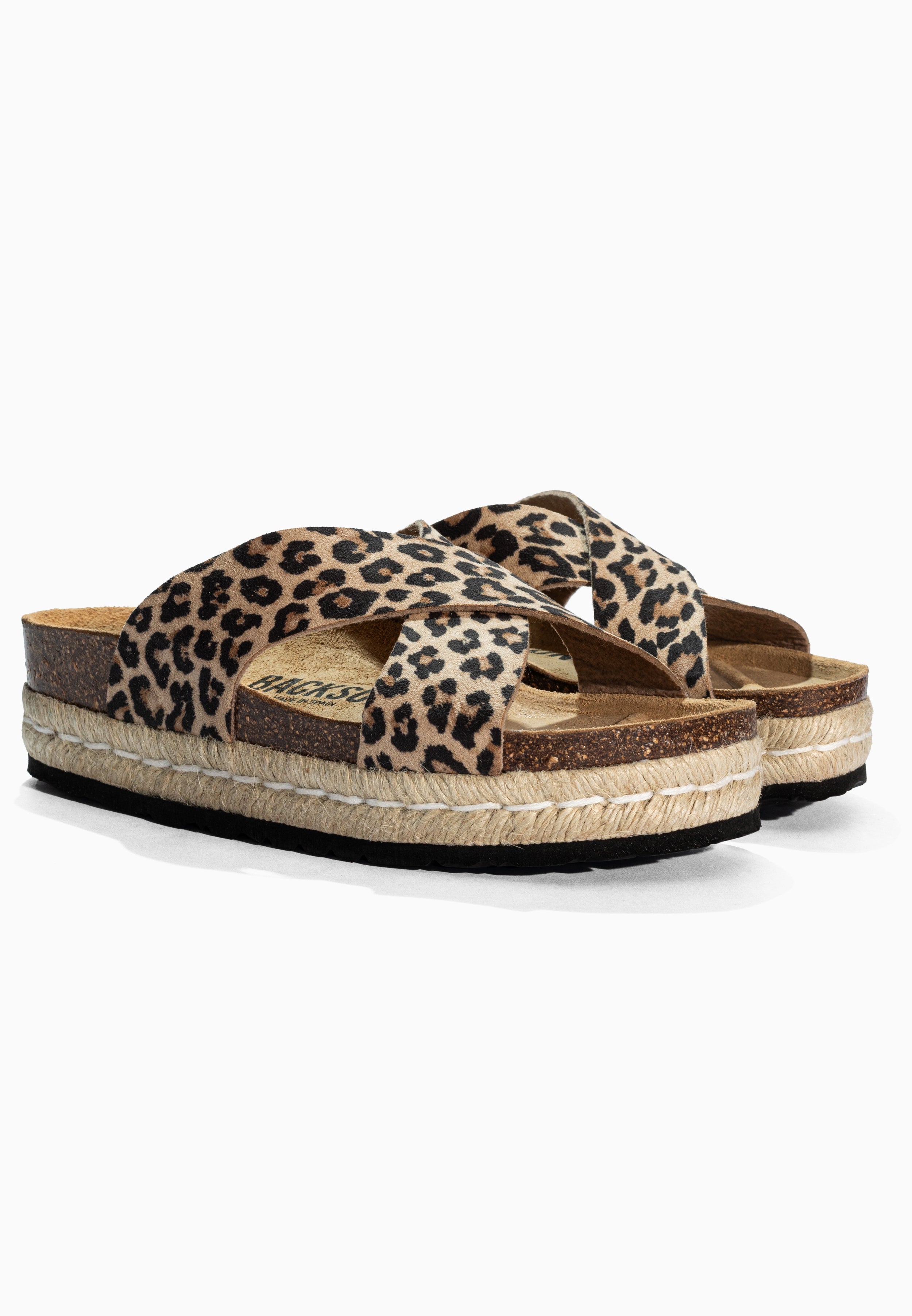 Sandales à Plateforme  Milano Leopard