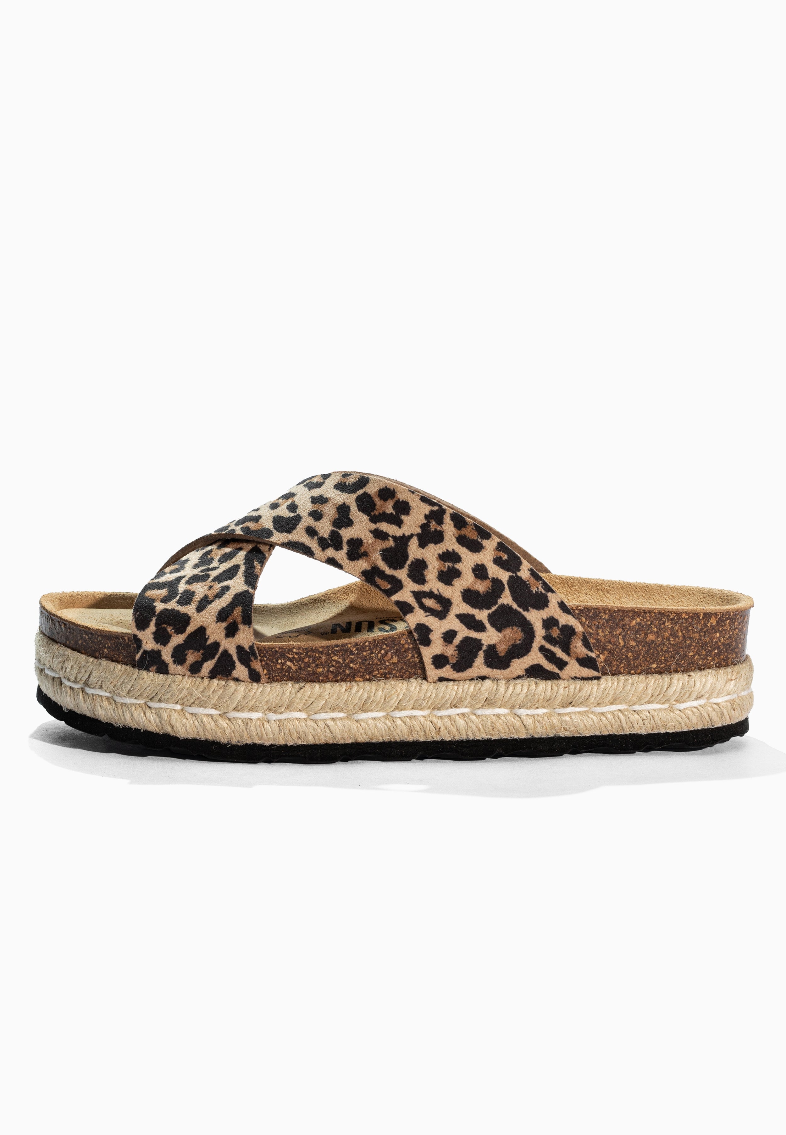 Sandales à Plateforme  Milano Leopard