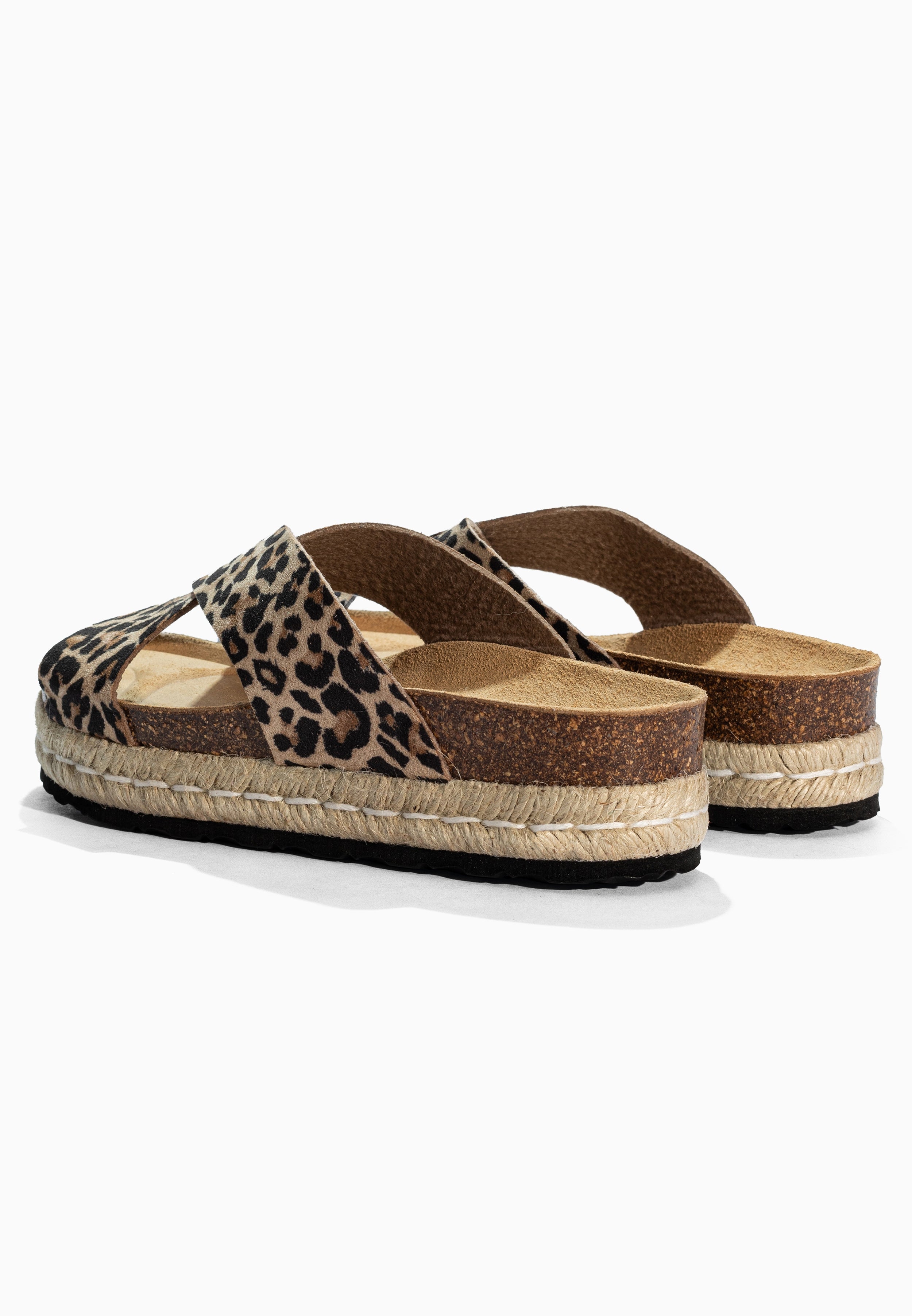 Sandales à Plateforme  Milano Leopard