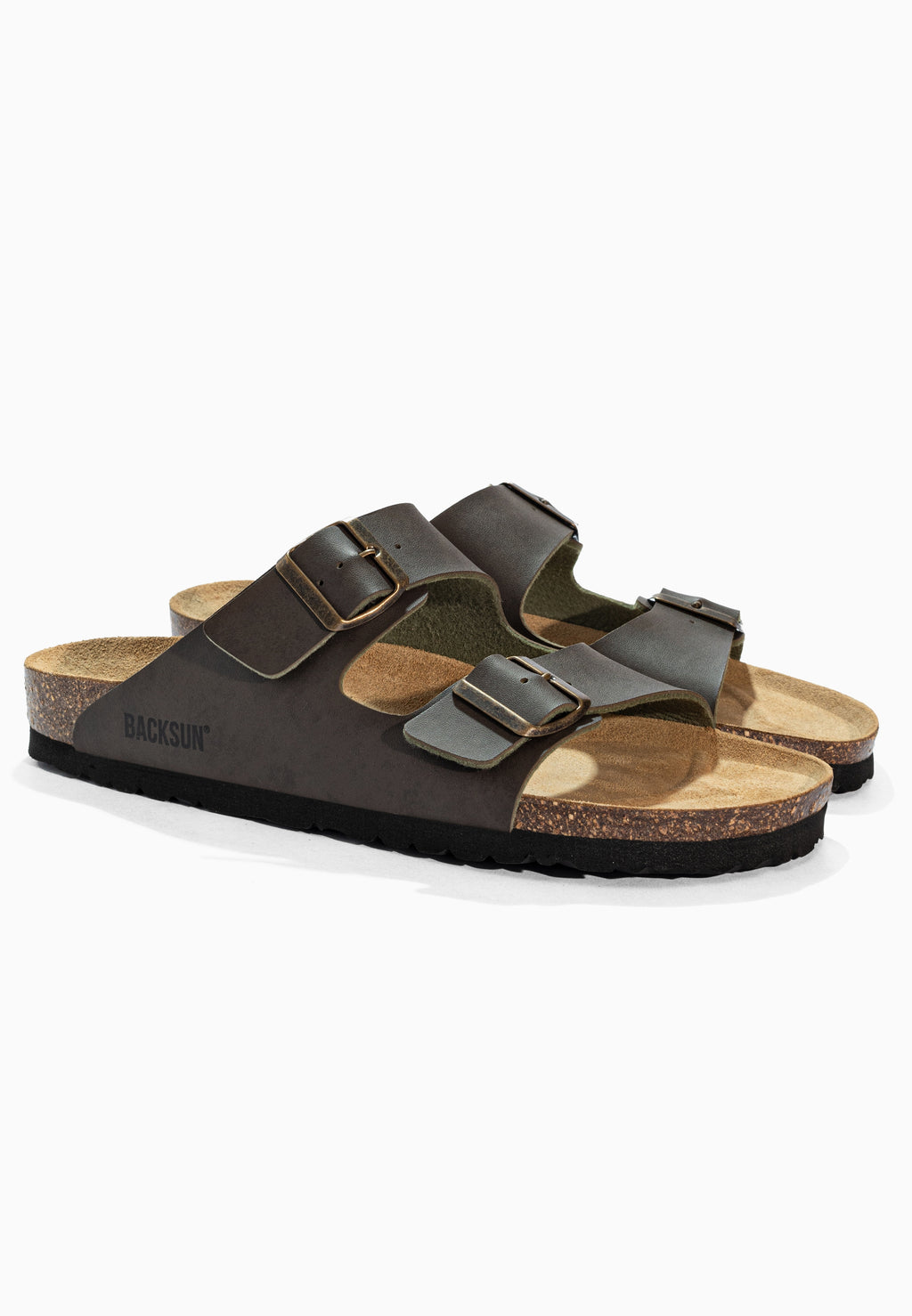 Sandales 2 Brides Bali Marron