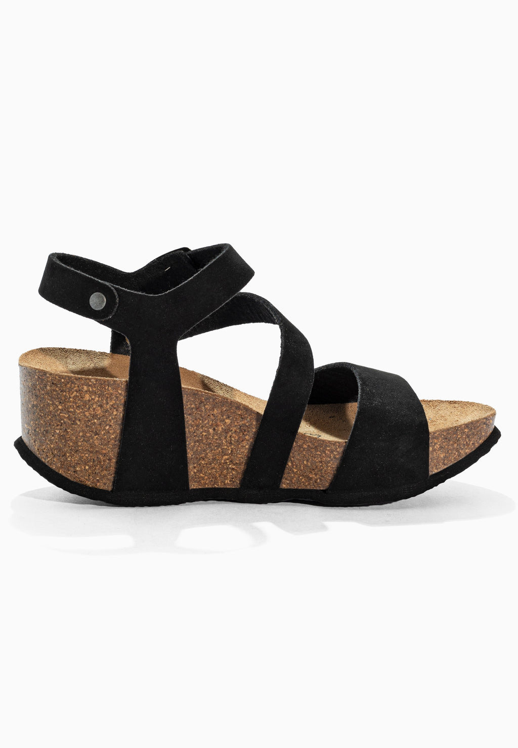 Sandales Compensées et Semi-compensées Mael Noir