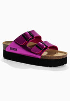 Maldives Neon Pink Platform Sandals