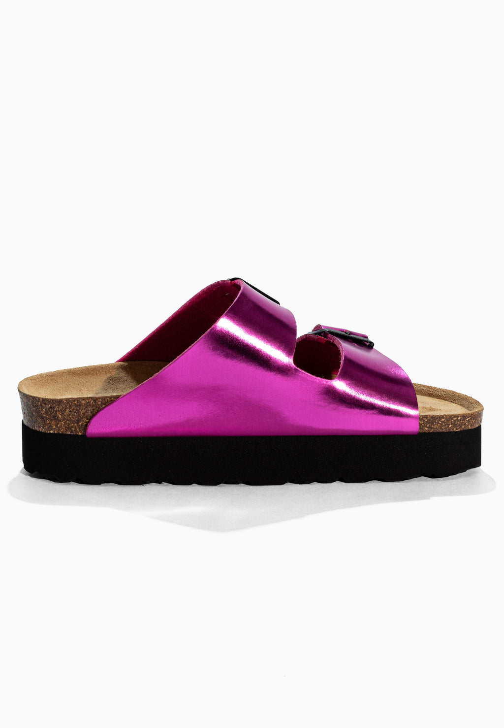 Sandales à Plateforme  Maldives Rose Fluo