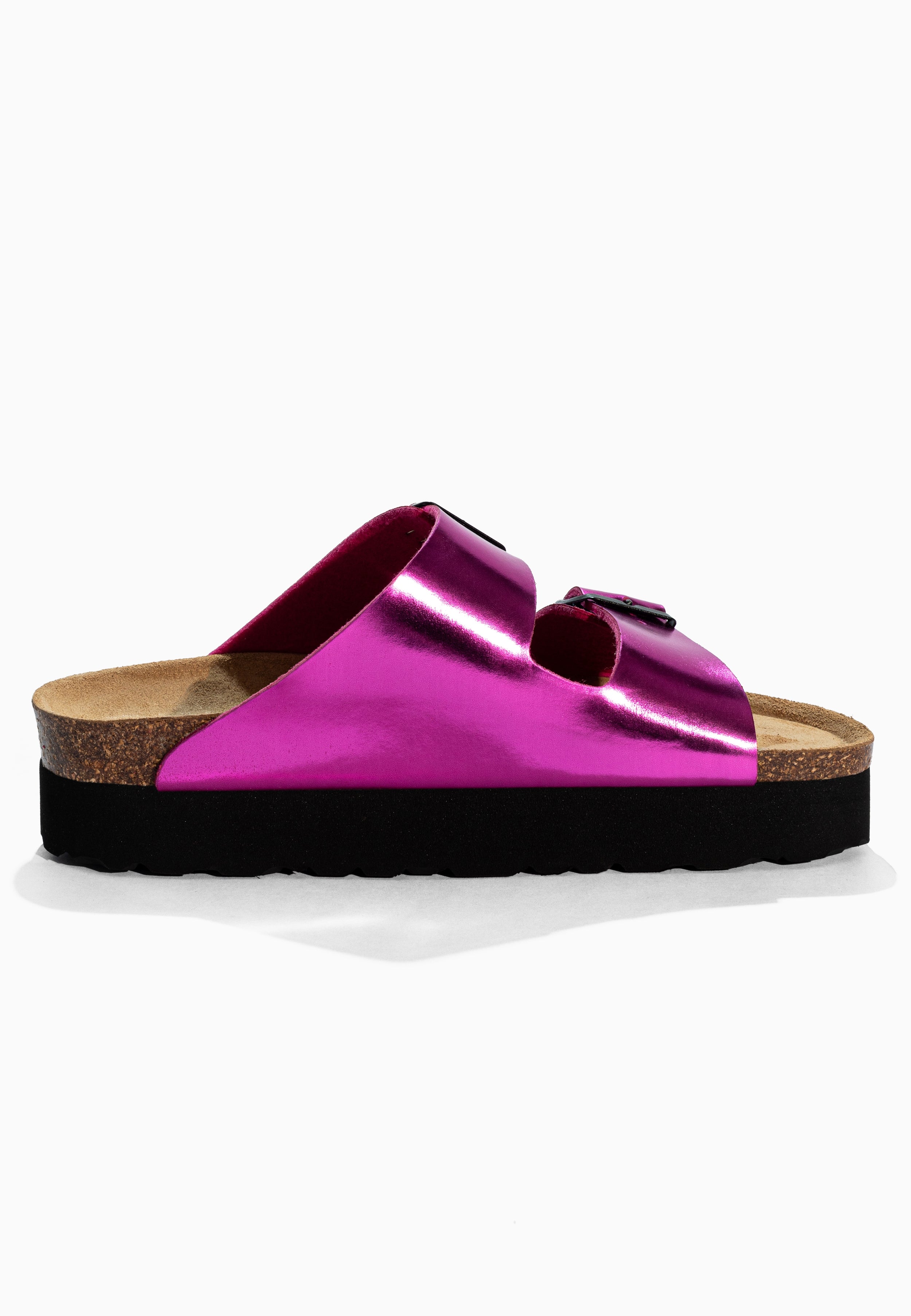 Sandales à Plateforme  Maldives Rose Fluo