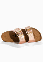 Maldives Rose Gold Platform Sandals